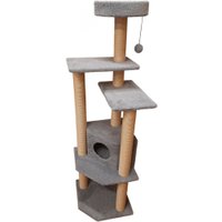 Комплекс Cat House Торнадо джут (серый)