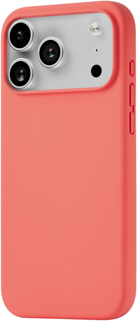 Чехол для телефона uBear Touch Mag Case для iPhone 17 Pro Max (коралловый)