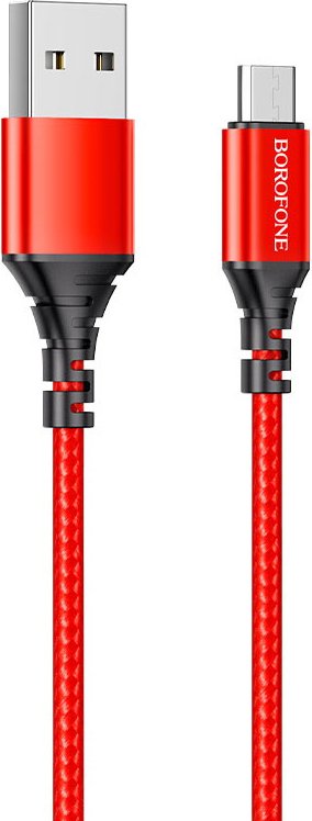 

Кабель Borofone BX54 USB Type-A - microUSB (1 м, красный)