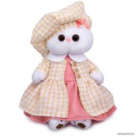 Классическая игрушка BUDI BASA Collection Кошечка Ли-Ли в летнем пальто в клетку LK24-100 (24 см)