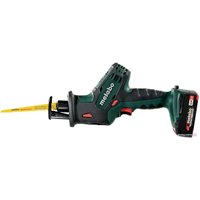 Сабельная пила Metabo SSE 18 LTX Compact 602266500 (с 2-мя АКБ 2 Ач, кейс)