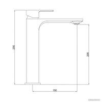 Смеситель Gross Aqua Edge 6125880C