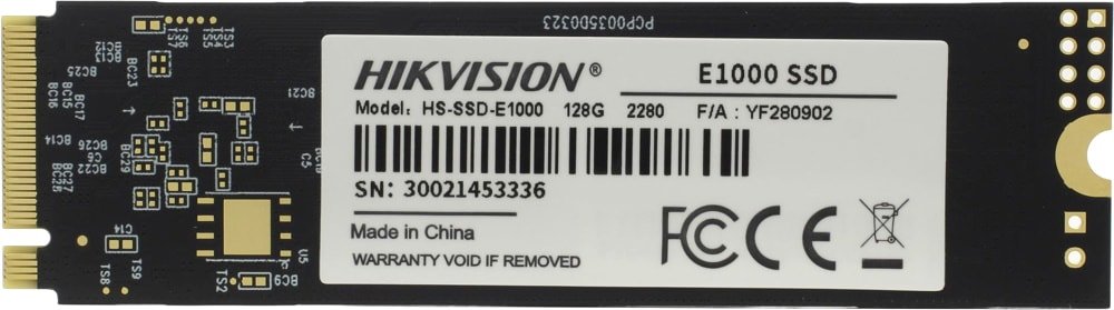 

SSD Hikvision E1000 128GB HS-SSD-E1000/128G