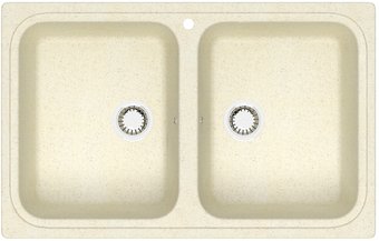 Кухонная мойка MARRBAXX Карельский камень модель 20/Q2 F020Q002 (бежевый)