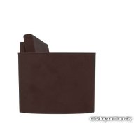 Диван Мебель-АРС Санта №2 (велюр шоколадный НВ-178 16)