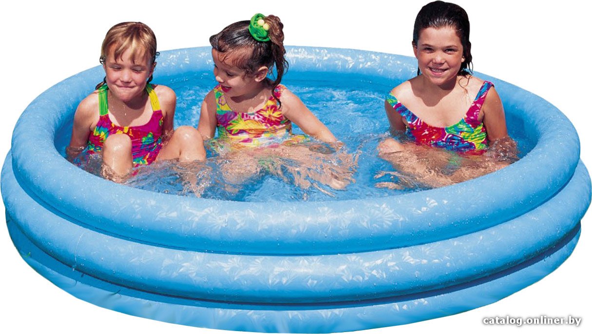 Надувной бассейн Intex Crystal Blue 147х33 (58426)