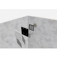 Вентиляционная решетка Народны майстар Диф-Квадро (черный)