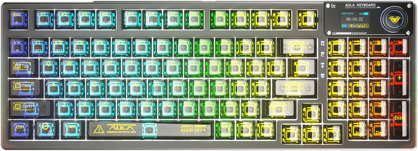 

Клавиатура AULA F98 Pro (черный)