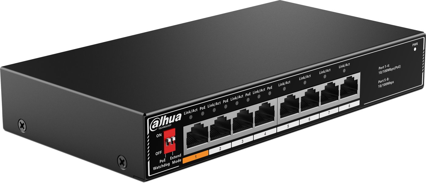 

Неуправляемый коммутатор Dahua DH-SF1008LP