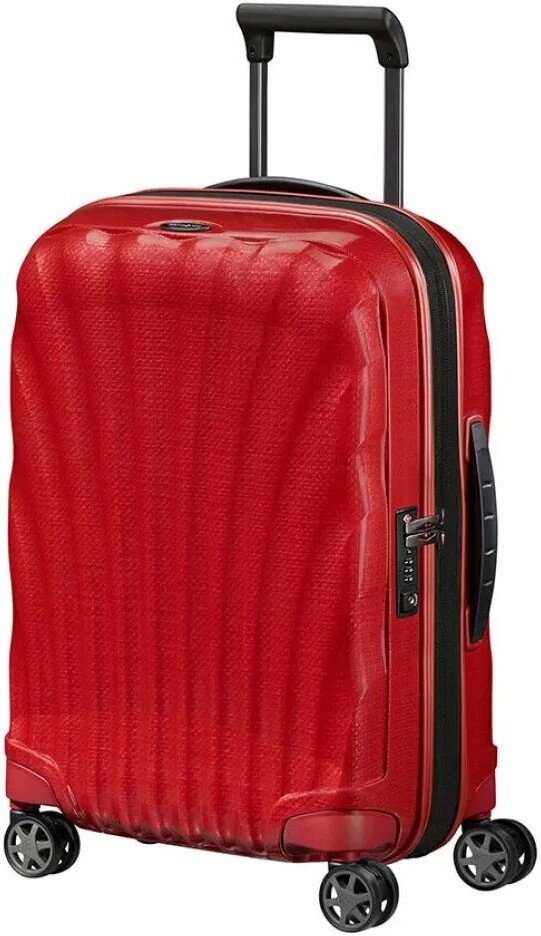Чемодан-спиннер Samsonite C-Lite Chili Red 55 см (42 л)