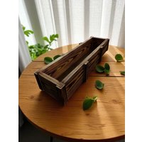 Кашпо KraftHouse Балконный ящик 15x9x52 2044638951431 (обожженный)