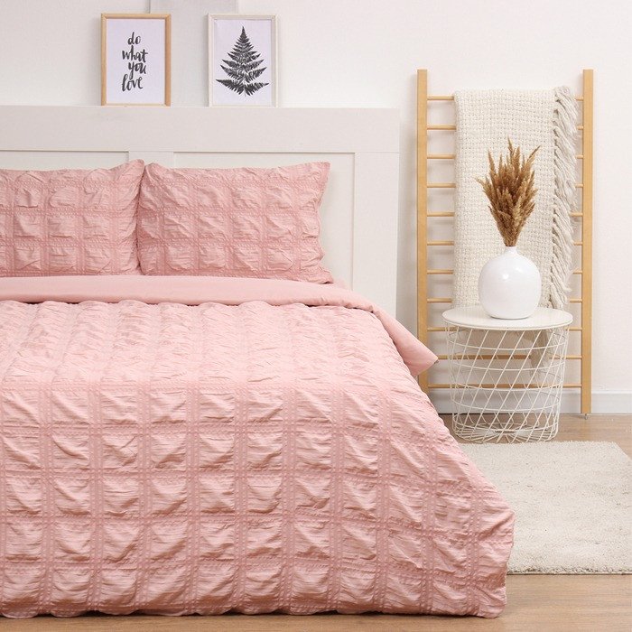 

Постельное белье Love Life Texture: rosy 1.5сп 10323183