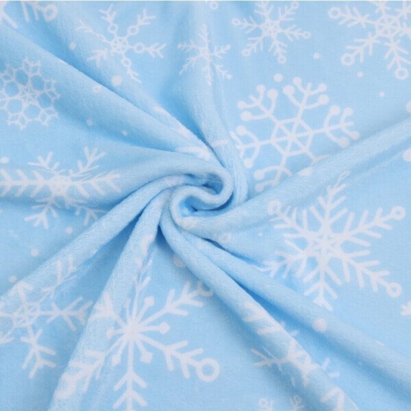 

Плед Золотая сказка Снежинки 592530