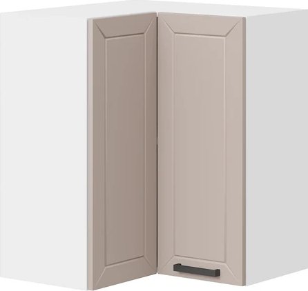 

Шкаф навесной Трия Лорас 1В6УП (белый/холст латте)