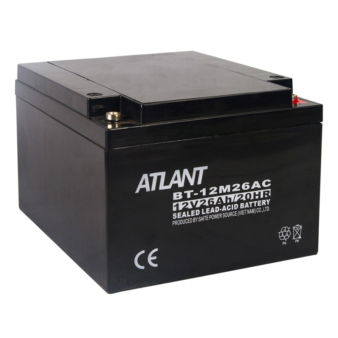 

Аккумулятор для ИБП Atlant 12-26 Ah 12V26Ah