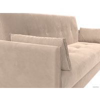 Диван Лига диванов Лига-018 117835 (велюр бежевый)