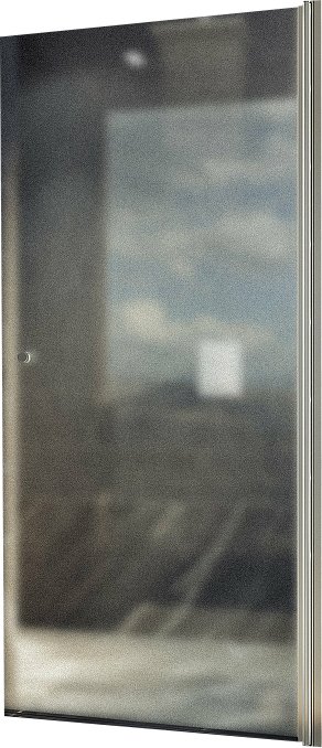 

Душевая дверь MaybahGlass 198x60 MGD-802-5 (сатин стекло/хром матовый)