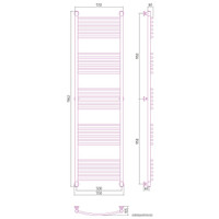 Полотенцесушитель Сунержа Богема+ выгнутая 1900х500 30-0221-1950