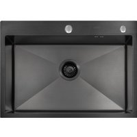 Кухонная мойка ARFEKA ECO AR 700*500 BLACK PVD NANO DECOR