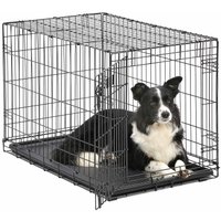 Клетка Midwest iCrate для собак 1 дверь 1536 (93x58x63см, черный)