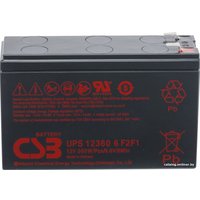 Аккумулятор для ИБП CSB Battery HRL UPS 12360 6 F2F1 Slim (12В/7.5А·ч)