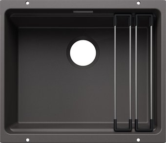 Кухонная мойка Blanco Etagon 500-U Colour 527758 (серый камень)