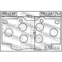  Febest 0101LC90F