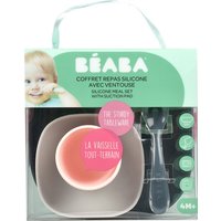 Набор детской посуды Beaba Coffret Repas Silicone Eucalyptus 913507