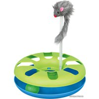 Игрушка для кошек Trixie Безумный круг с пушистой мышкой (4135)