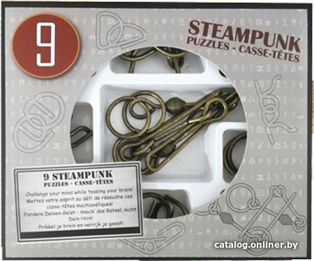 Головоломка Eureka 9 Steampunk Puzzles 473207 (серый)