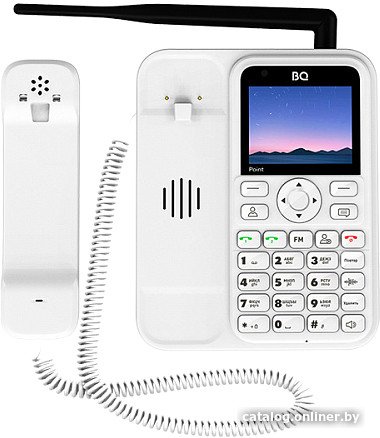 Телефонный аппарат BQ BQ-2839 Point (белый)