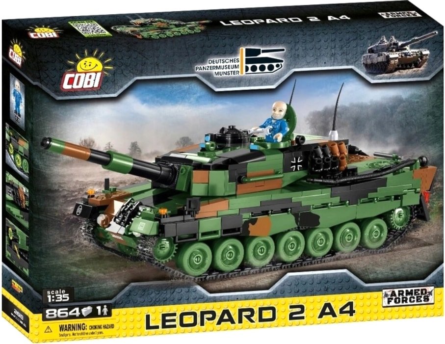 

Конструктор Cobi Armed Forces 2618 Leopard 2A4