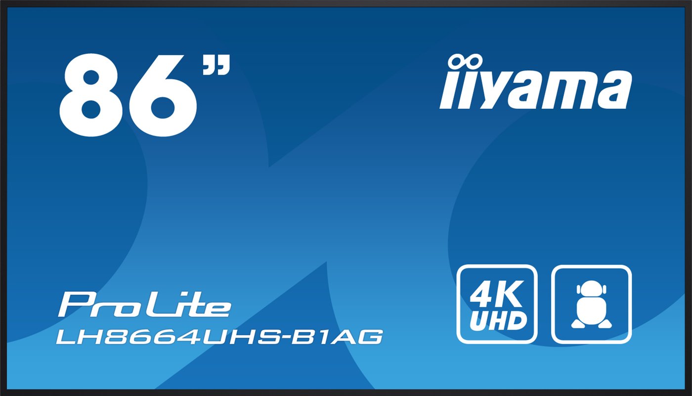 

Информационная панель Iiyama ProLite LH8664UHS-B1AG