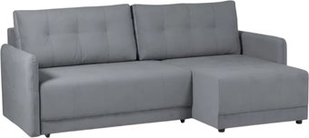 Угловой диван Mio Tesoro Скай 343 угловой (светло-серый 661)