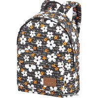 Городской рюкзак Asgard Р-5137Х (цветы, черно-оранжевый)