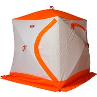 Палатка для зимней рыбалки Медведь Куб-2 зимняя с полом Оксфорд 600 и накидкой