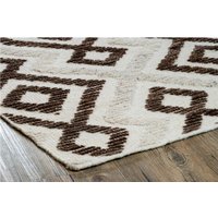 Ковер для жилой комнаты Merry Bear Home Decor 80x150см SGE-RWFW-1500 (светло-коричневый/молочный)