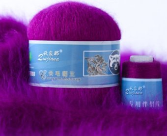 HobbyBoom Пух Норки 808 (фуксия)