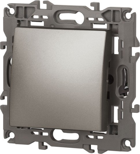 

Клавиша для выключателя ЭРА Elegance 14-1111-16 Б0065812 (титан)