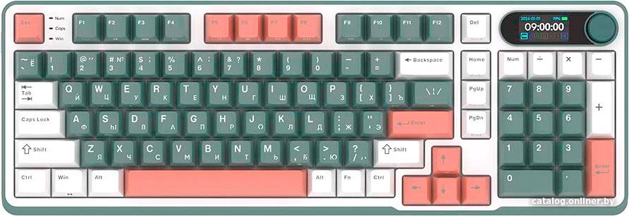 Клавиатура Royal Kludge RK-S98 RGB Camping (RK Brown)