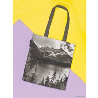 Сумка шоппер JoyArty Горный полет ткань под лен bsh_22019