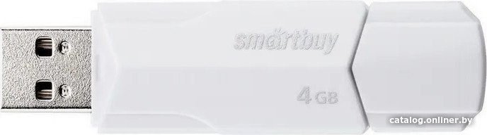 USB Flash SmartBuy Clue 4GB (белый)