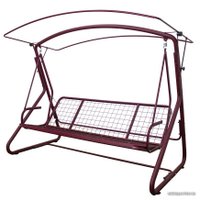 Садовые качели Arno-Werk Оазис Люкс Плюс 2016-КД-40/Л+ (бордовый)