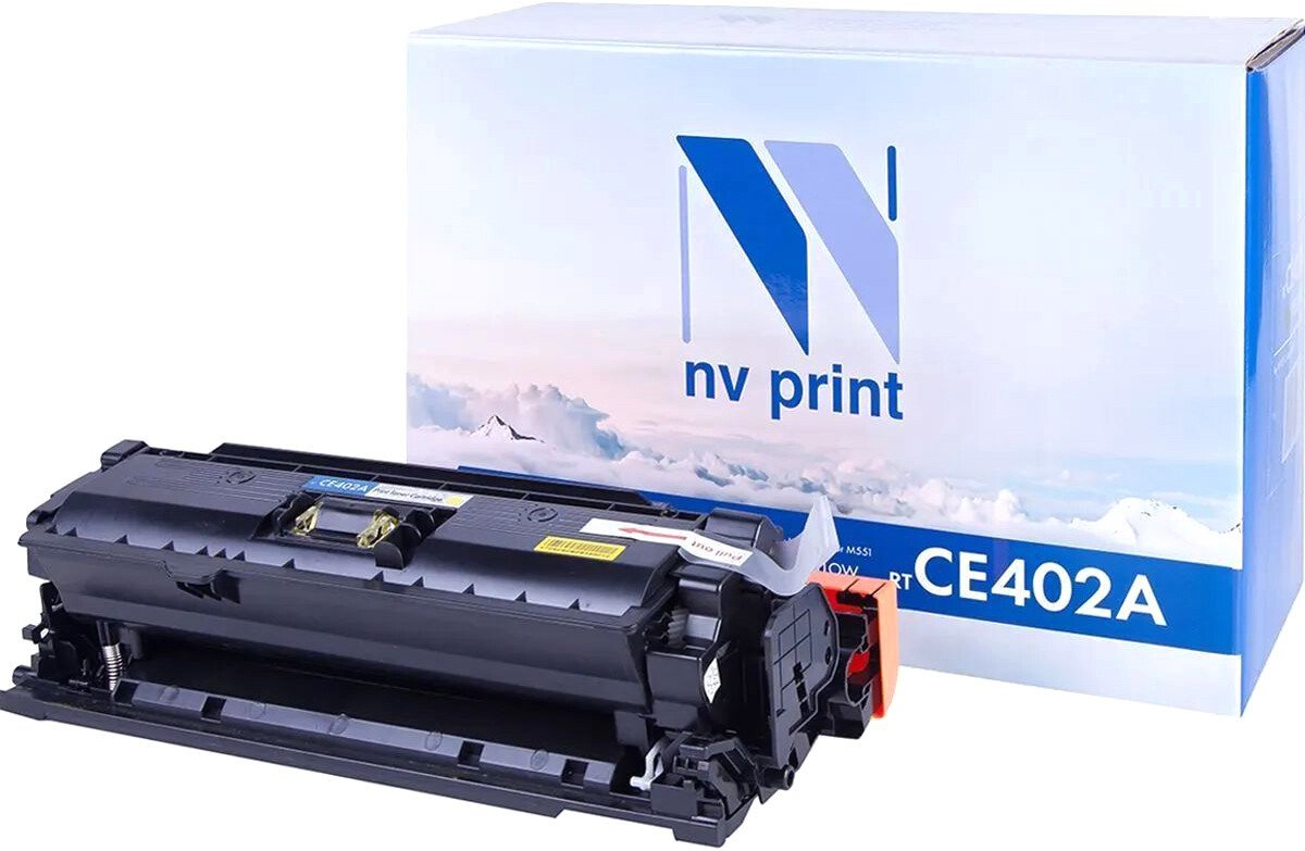 

Картридж NV Print NV-CE402AY (аналог HP CE402A)