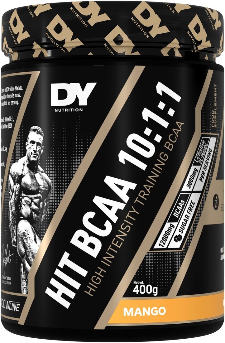 BCAA Dorian Yates Nutrition HIT BCAA 10:1:1 (400 г, ананас)