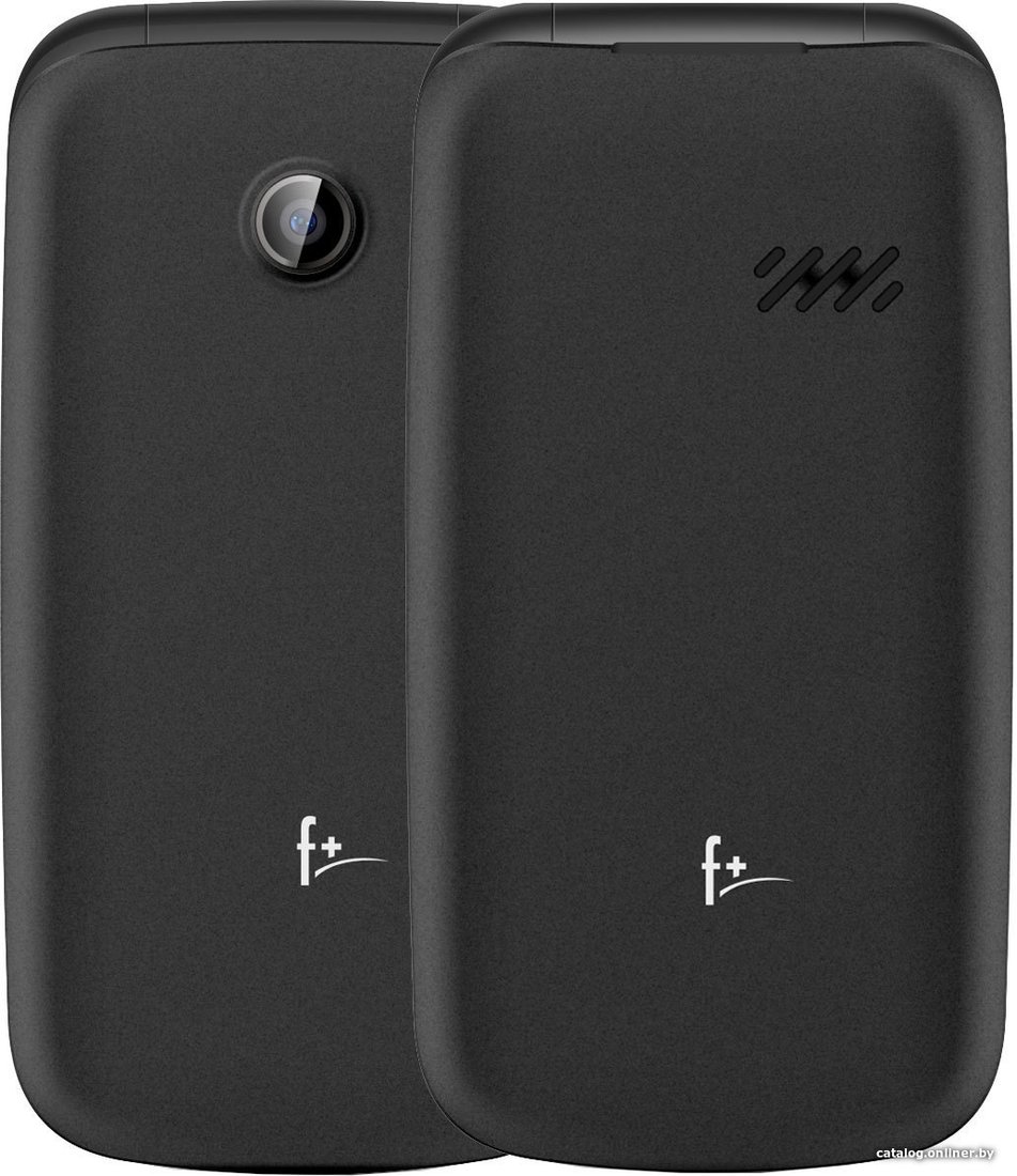 Кнопочный телефон F+ Flip 3 (черный)