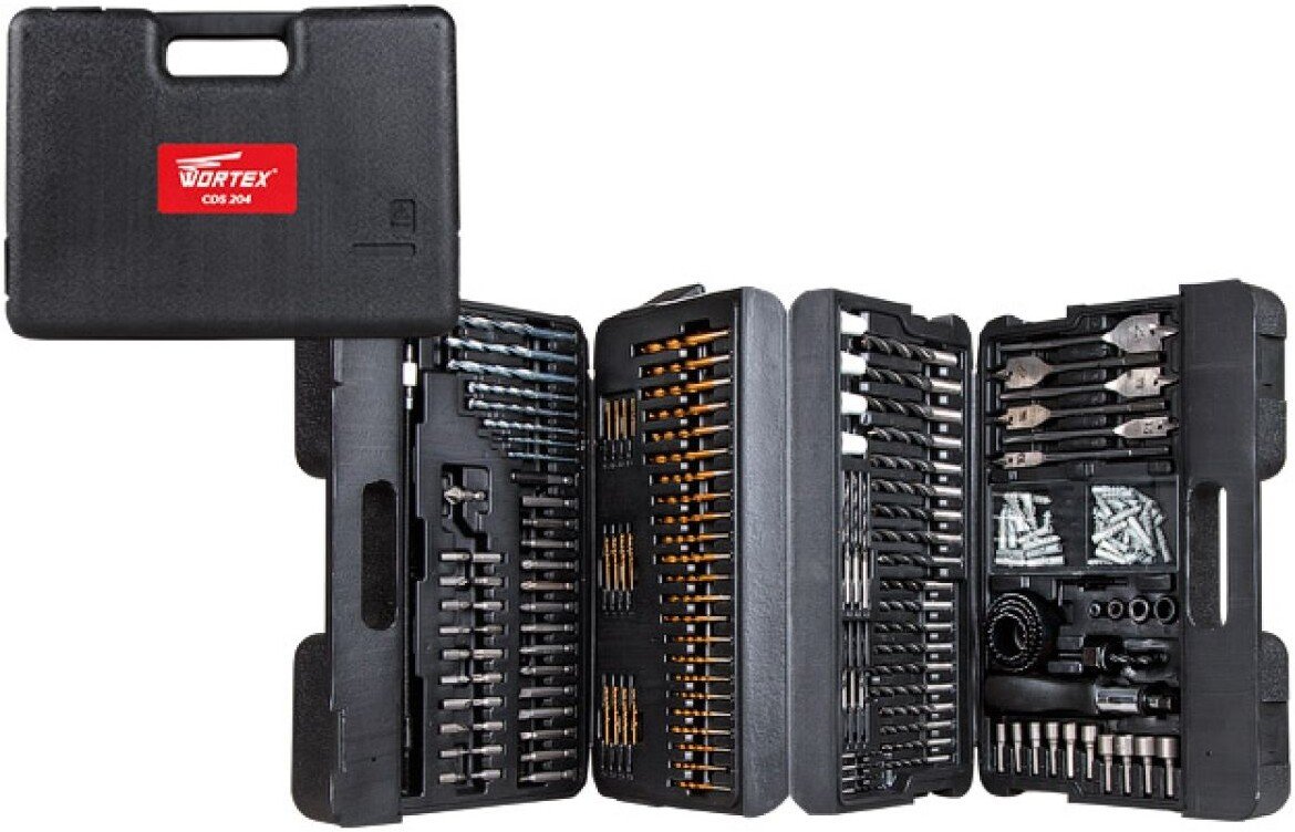 

Набор бит и сверл Wortex CDS 204