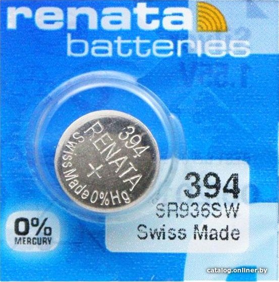 

Батарейка Renata SR394/SR936SW 1.55V