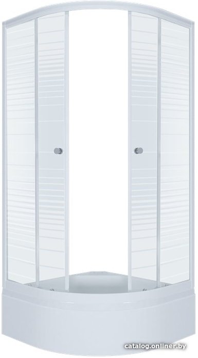 Душевой уголок Triton Стандарт В1 90x90 (полосы)
