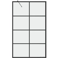 Стеклянная шторка для ванны Grossman GR-105100BLACK